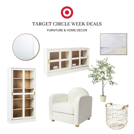 Target Circle Week is here! Shop my picks for deals on furniture and home decor! 

#LTKSeasonal #LTKsalealert #LTKhome