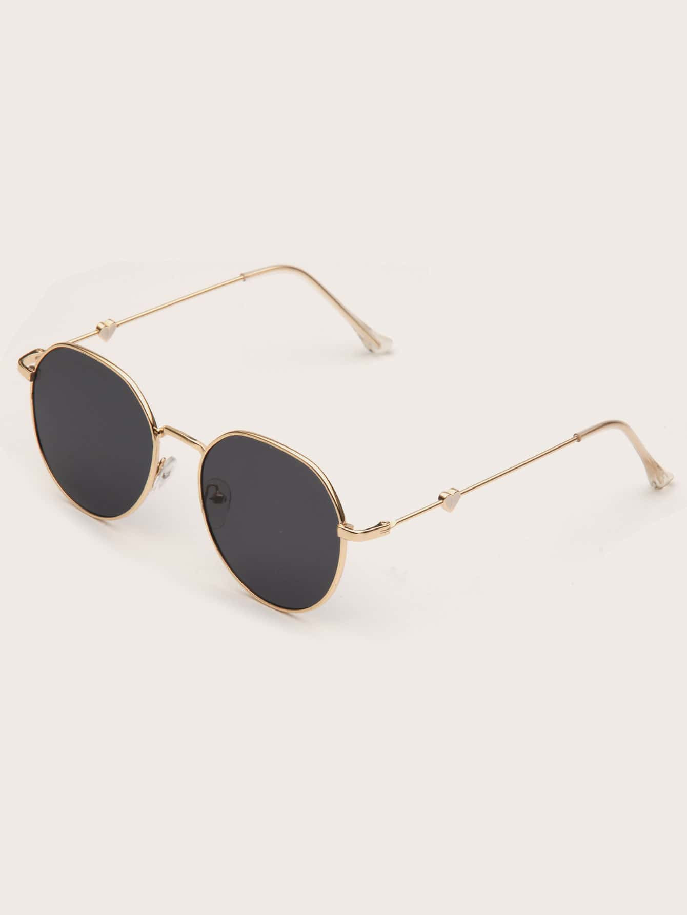 Metal Frame Fashion Glasses | SHEIN