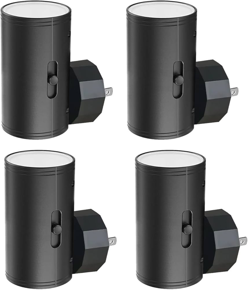 GEPLAD 4 Pack LED Night Light, Plug Into Wall, Dusk to Dawn Sensor, Soft White 3000K,Uplight & Do... | Amazon (US)