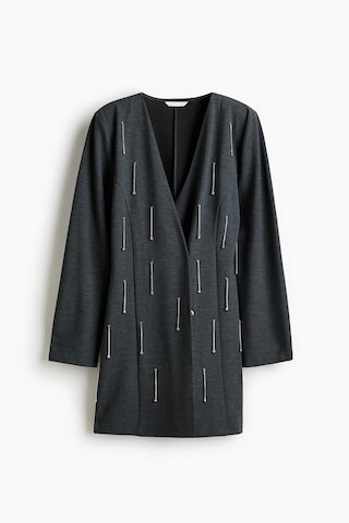 H & M - Rhinestone-Embellished Dress - Black | H&M (US + CA)