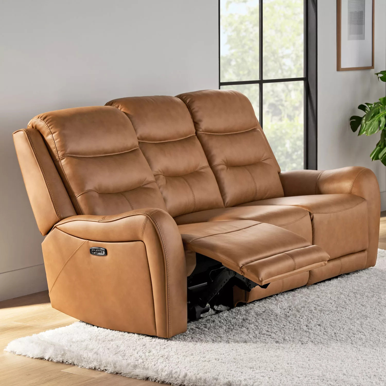 Member's Mark Cooper Power Reclining Leather Sofa | Sam's Club