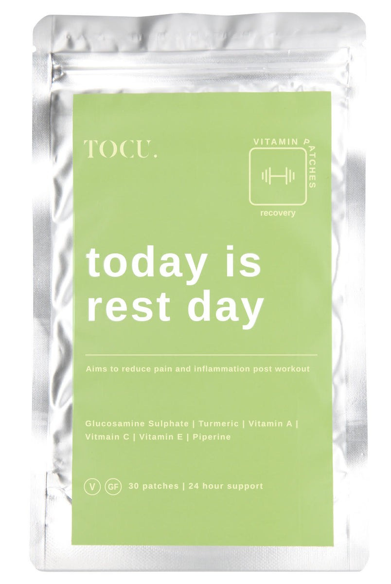 TODAY IS REST DAY RECOVERY VITAMIN PATCHES | Oxygen Boutique