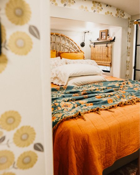 Our Boho bedroom makeover / Boho RV Decor ideas #rvdecor #bohodecor #maximalistdecor 

#LTKhome