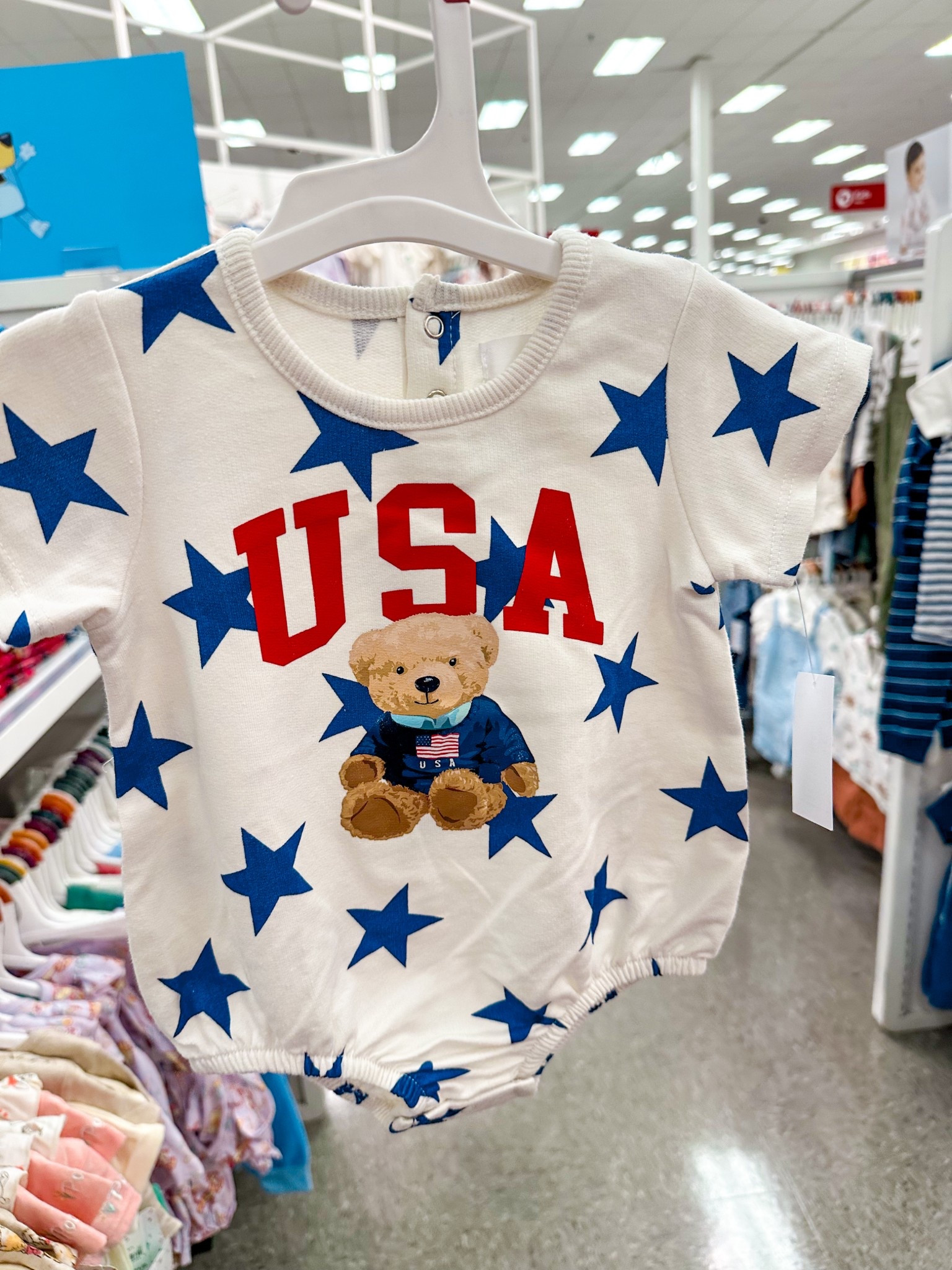 Get festive with this adorable 4th of July Teddy Bear Shirt from Target! Perfect for barbecues, fireworks, and patriotic celebrations. Sizes for the whole family 🇺🇸🧸

Teddy bear 4th of July clothing
Target 4th of July
Patriotic teddy bear shirt 

#LTKWatchNow #LTKFamily #LTKKids