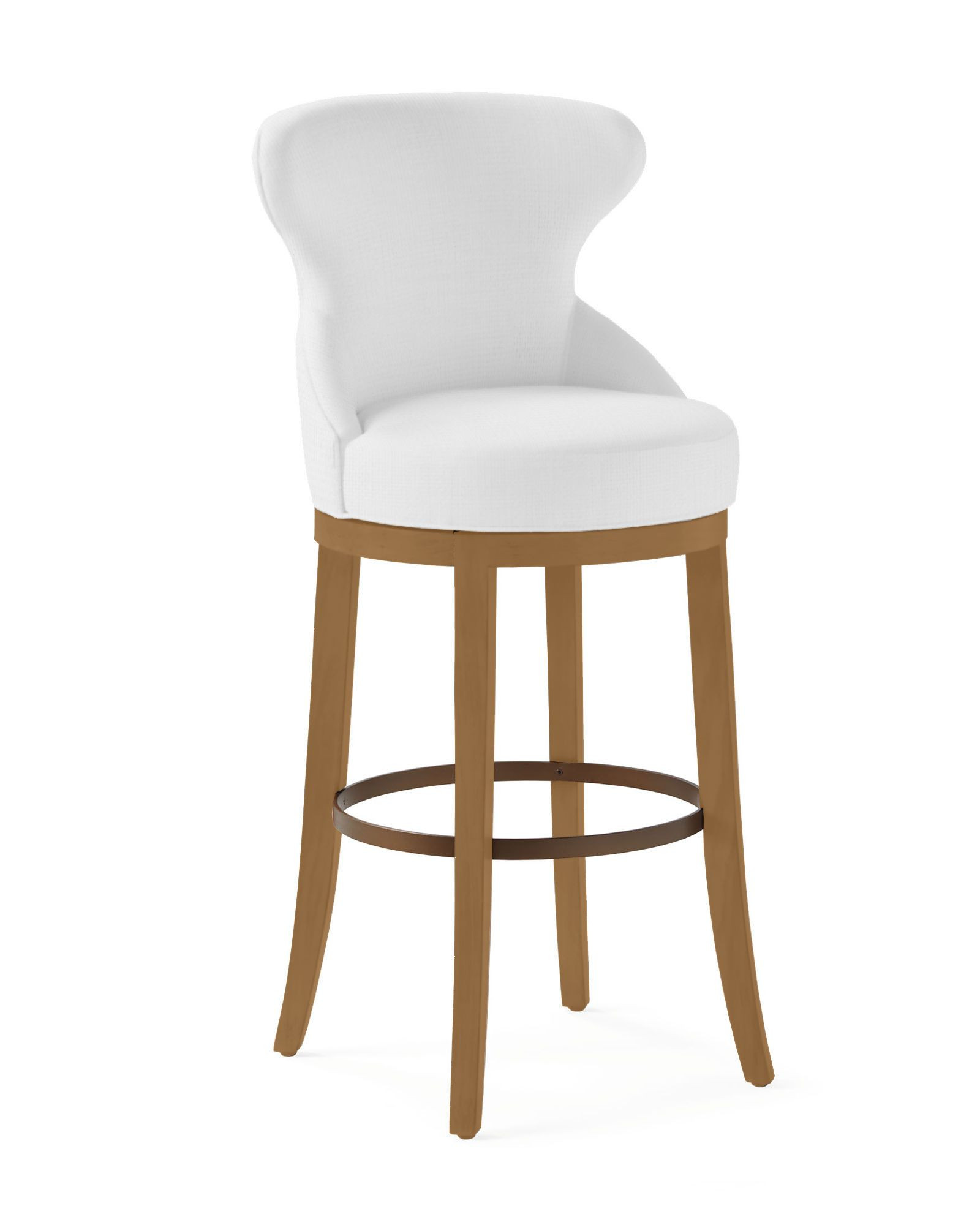 Grace Swivel Bar Stool | Serena and Lily