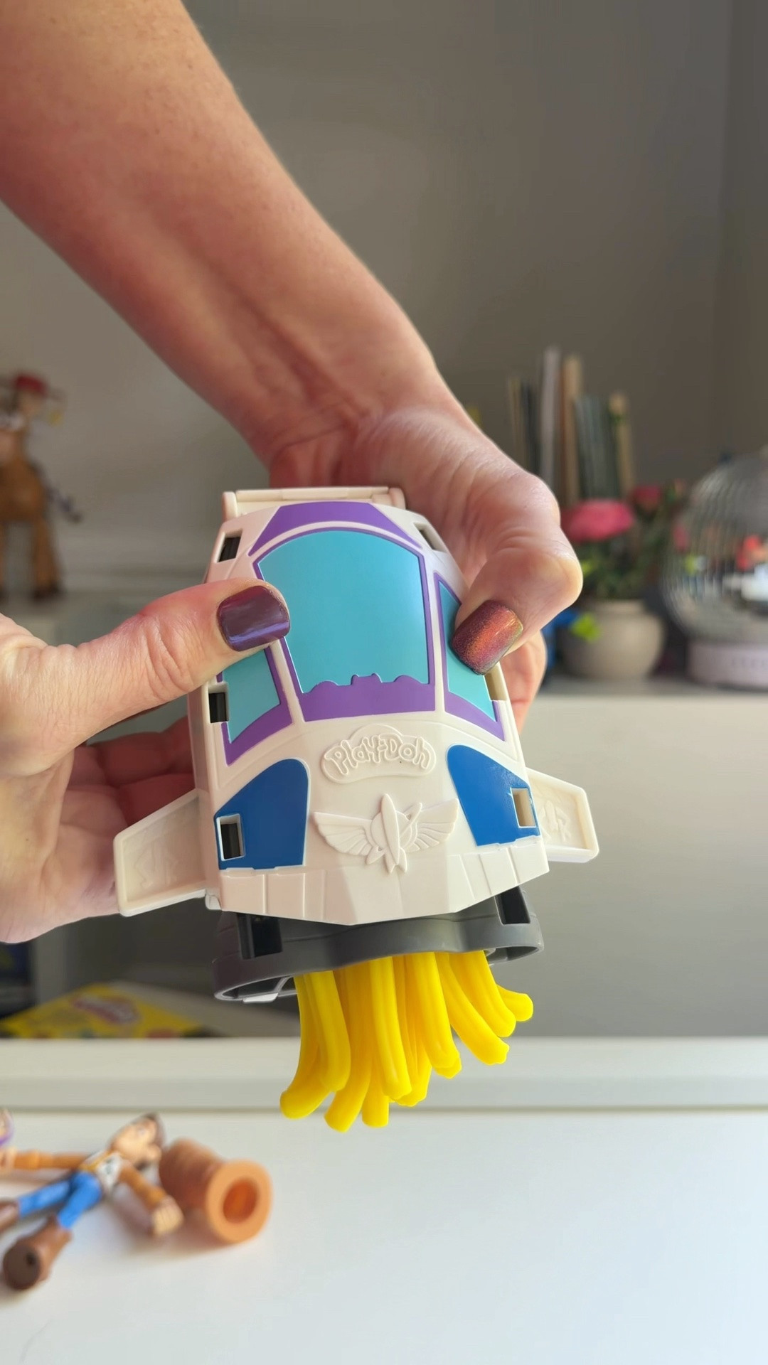 This activity set is so fun to celebrate Toy Story 5 ✨.I could definitely see this being the perfect gift for kid birthday parties and my kids have been loving it and one of them played with it all afternoon. #toystory5  #momof3

#LTKKids