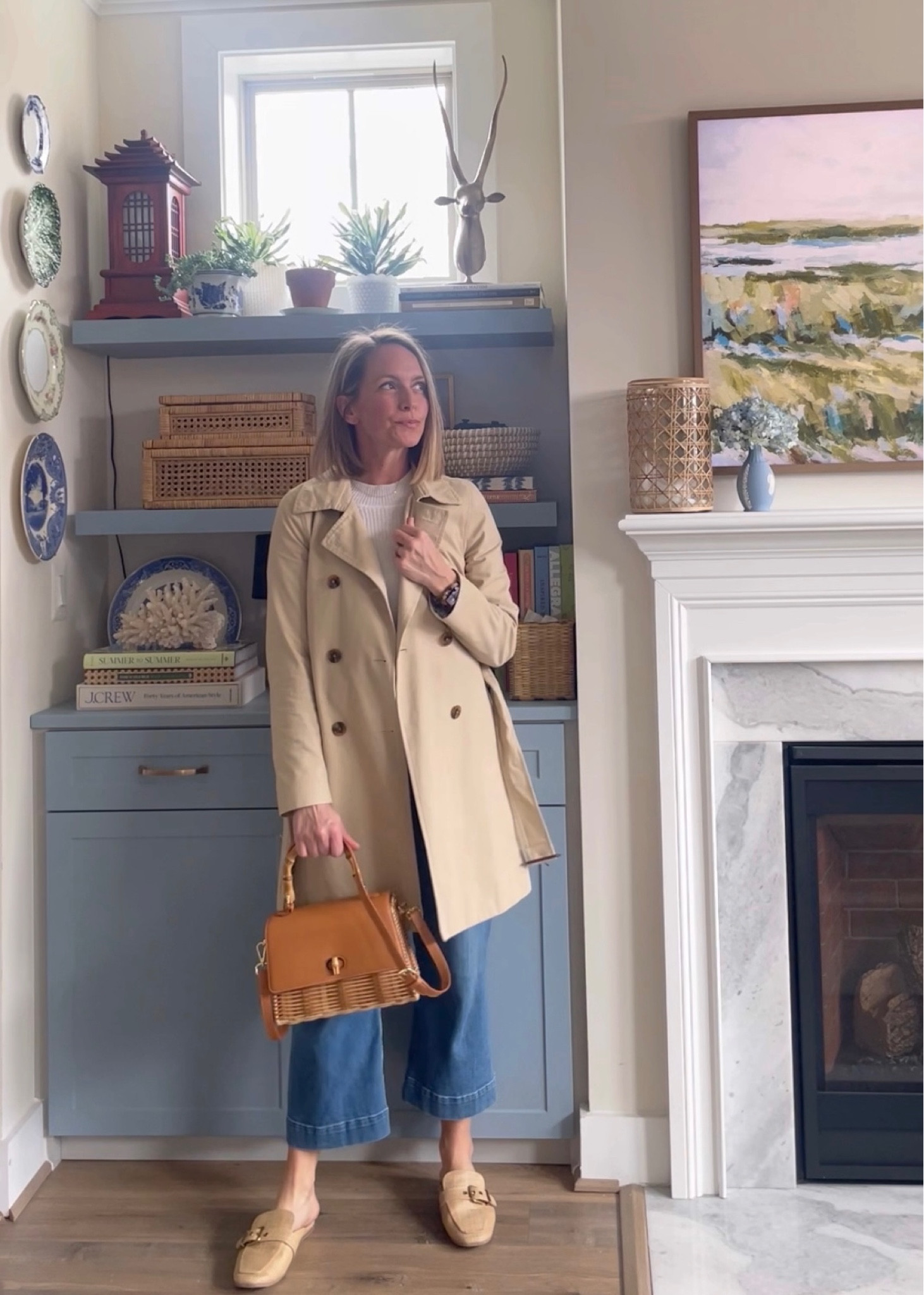 Spring capsule wardrobe outfit idea (21 of 21)

#LTKSeasonal #LTKfindsunder50 #LTKshoecrush