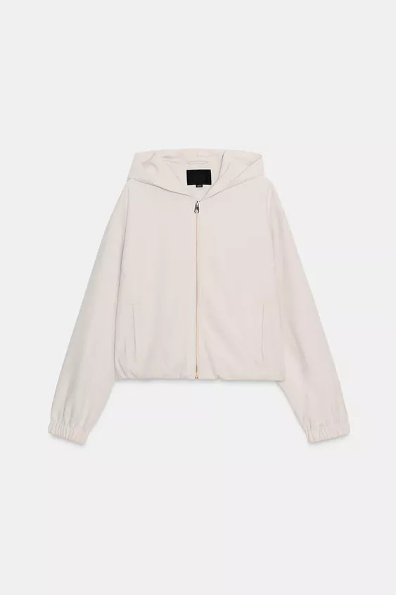 HOODIE BOMBER JACKET | Zara UK