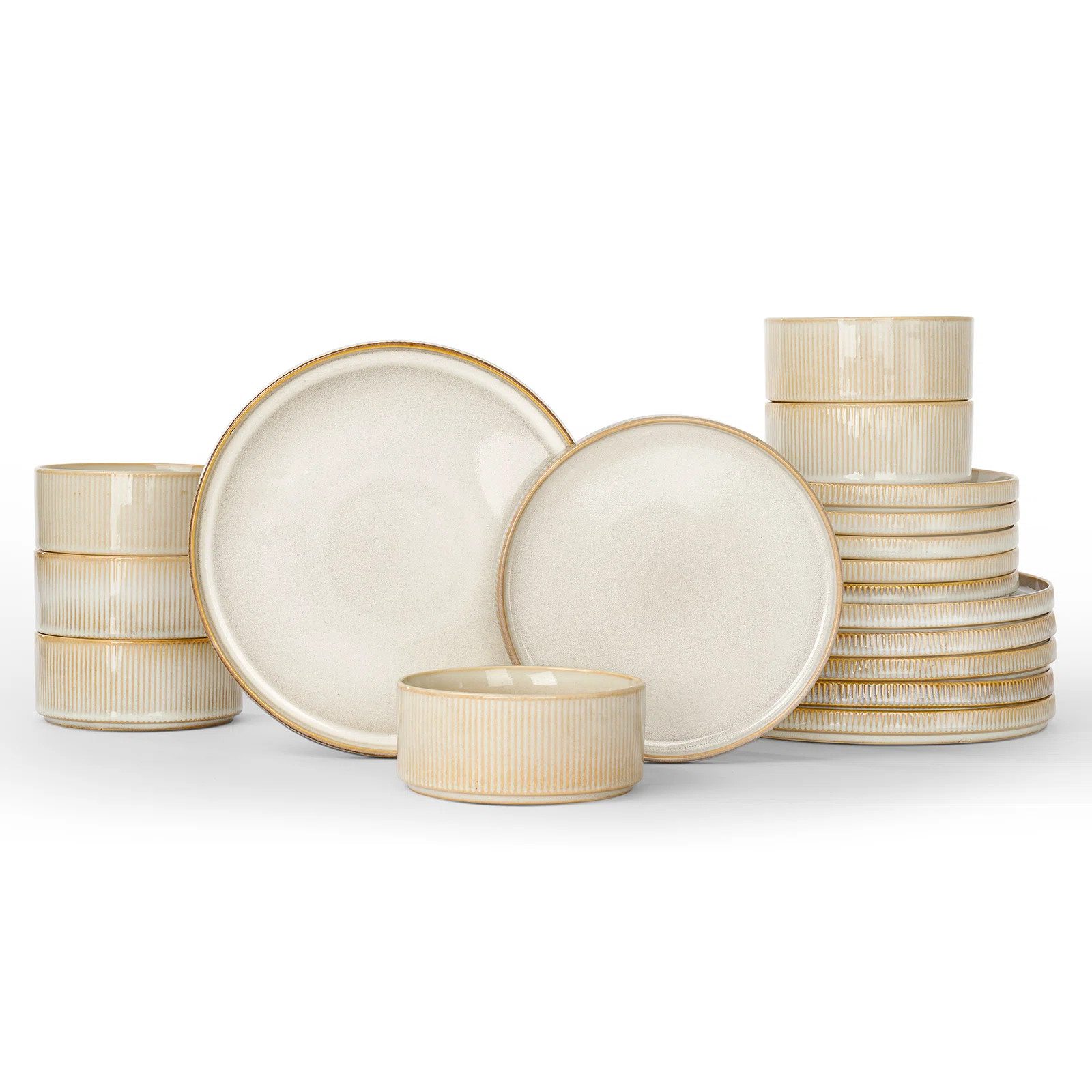 Famiware 18 Piece Dinnerware Sets, Service for 6 "& Reviews" | Wayfair | Wayfair North America