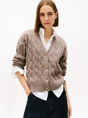 Cable Knit Cardigan | Tommy Hilfiger | Tommy Hilfiger (US)