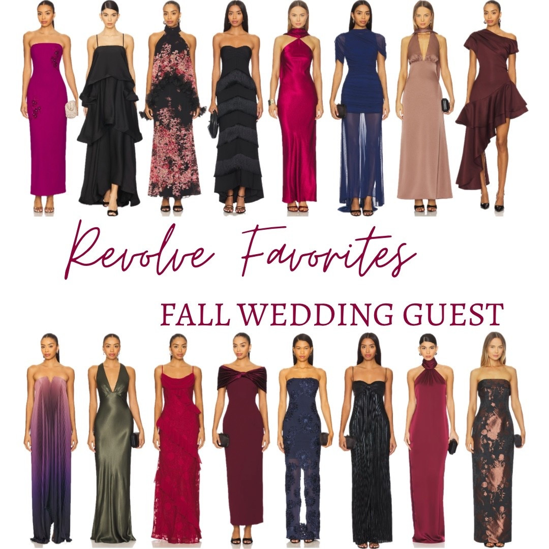 Fall wedding guest dresses 🖤🤎

#LTKWedding #LTKSeasonal #LTKHoliday