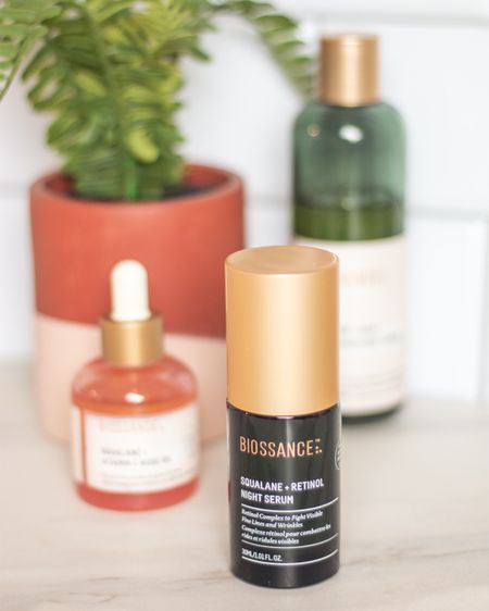 Keeping up with my skincare routine is always a must! I have recently incorporated the Biossance Squalane + Retinol Night Serum into my nighttime routine. 🌙 This vegan, cruelty-free & non-toxic serum features hydrating squalane along with a blend of retinol & retinal to improve the appearance of fine lines & boost radiance. It’s made for sensitive skin and is not irritating. Definitely one to add to your skincare routine! 

#LTKFind #LTKbeauty #LTKunder100