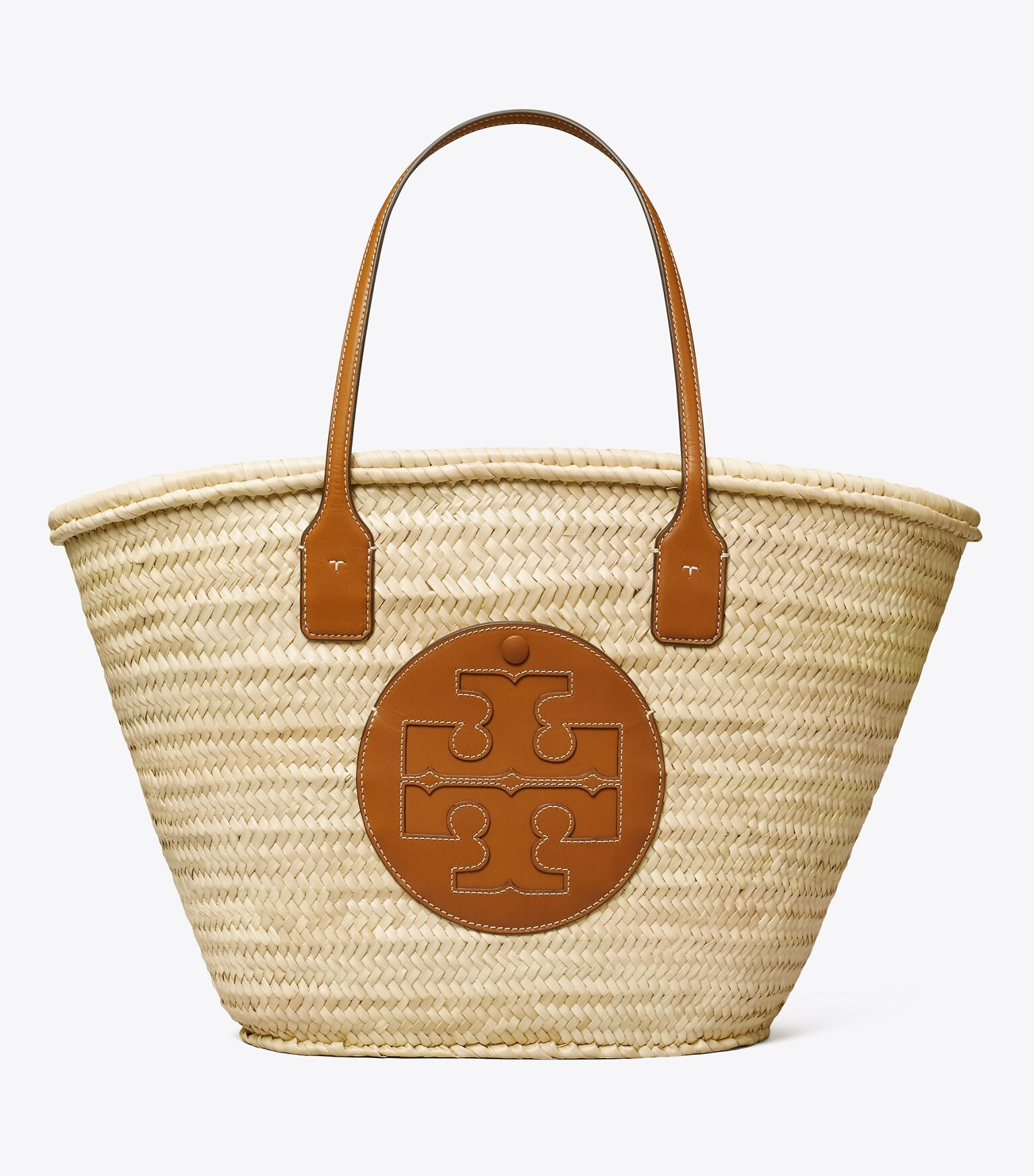 Ella Straw Basket Tote Bag | Tory Burch (US)