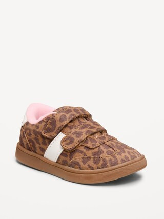 Double Secure-Strap Faux-Suede Sneakers for Toddler Girls | Old Navy (US)