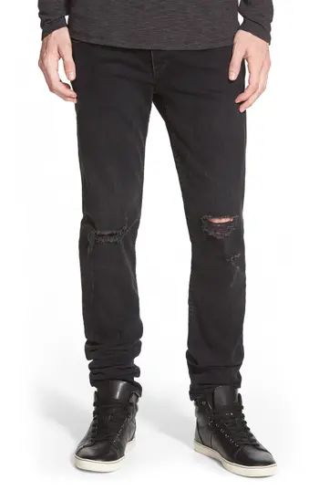 Men's Rag & Bone Standard Issue 'Fit 1' Skinny Fit Jeans, Size 29 - Black | Nordstrom