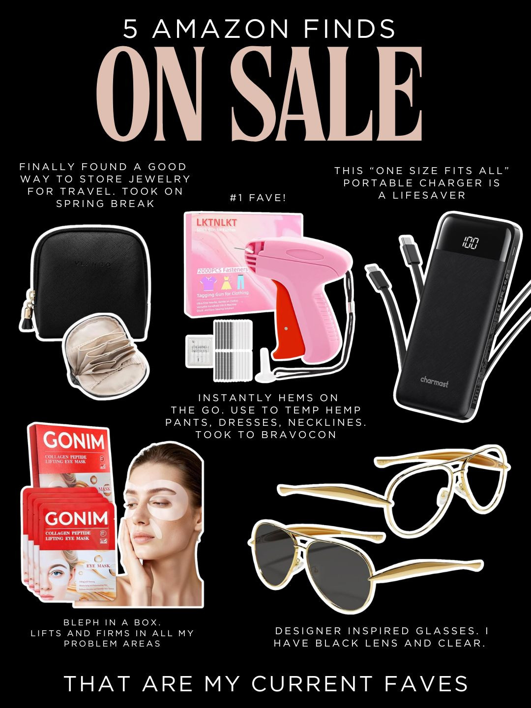 My Top 5 Amazon Finds That Are On Sale Right Now 

 