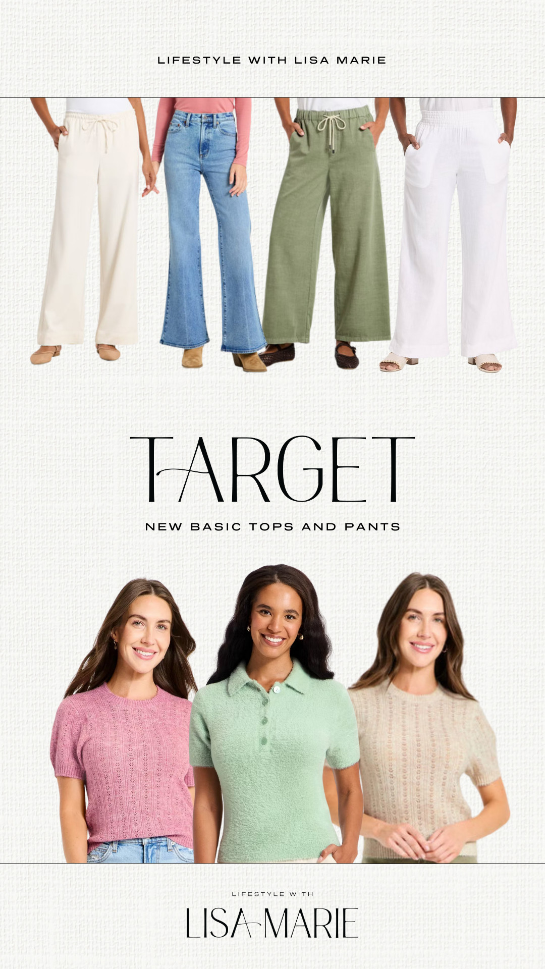 Target new arrivals. Target pastel tops. Target spring pants. Spring outfits. Mom outfits. Elevated casual outfits. Spring tops. Spring pants. Linen pants.  

 #LTKootd #LTKSeasonal #LTKPetite