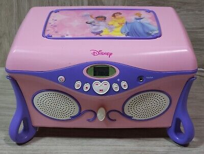 Disney Princess CD Jukebox Player Jewelry Box DJB4000-P Pink Purple  | eBay | eBay US