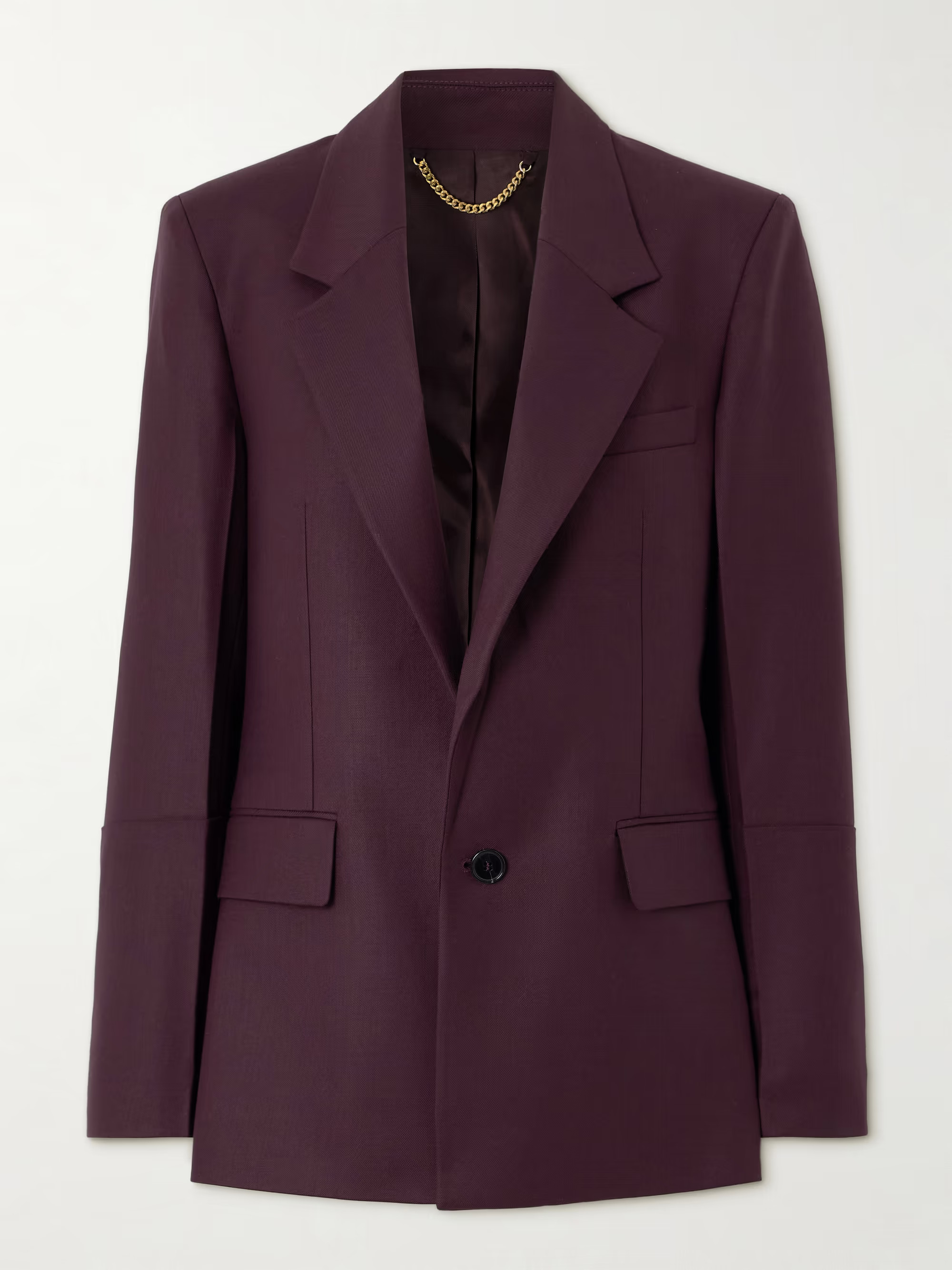 Twill blazer | NET-A-PORTER (UK & EU)