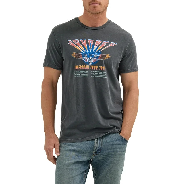 Wrangler® Men's Short Sleeve Journey Graphic Band Tee, S-3XL | Walmart (US)
