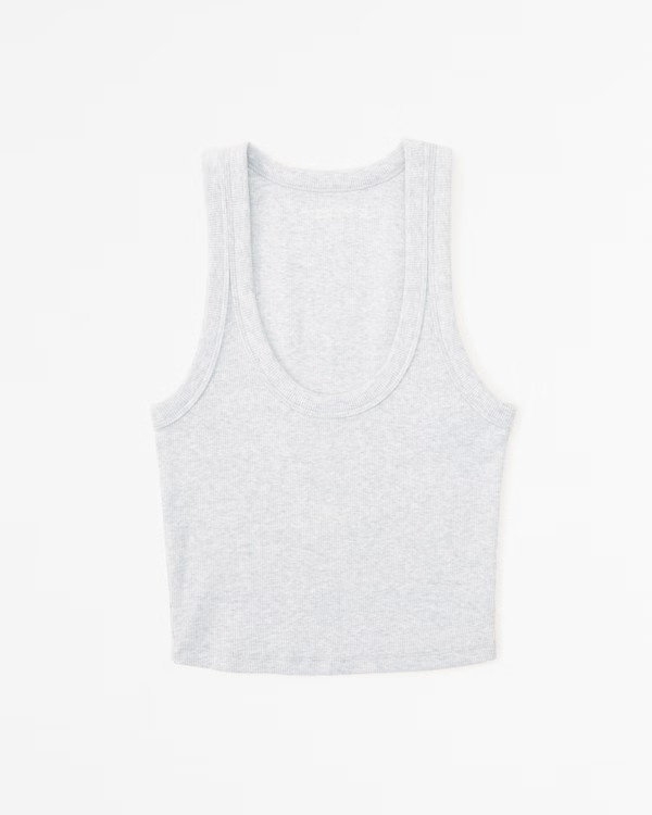 Women's Essential Scoopneck Tank | Women's Tops | Abercrombie.com | Abercrombie & Fitch (US)