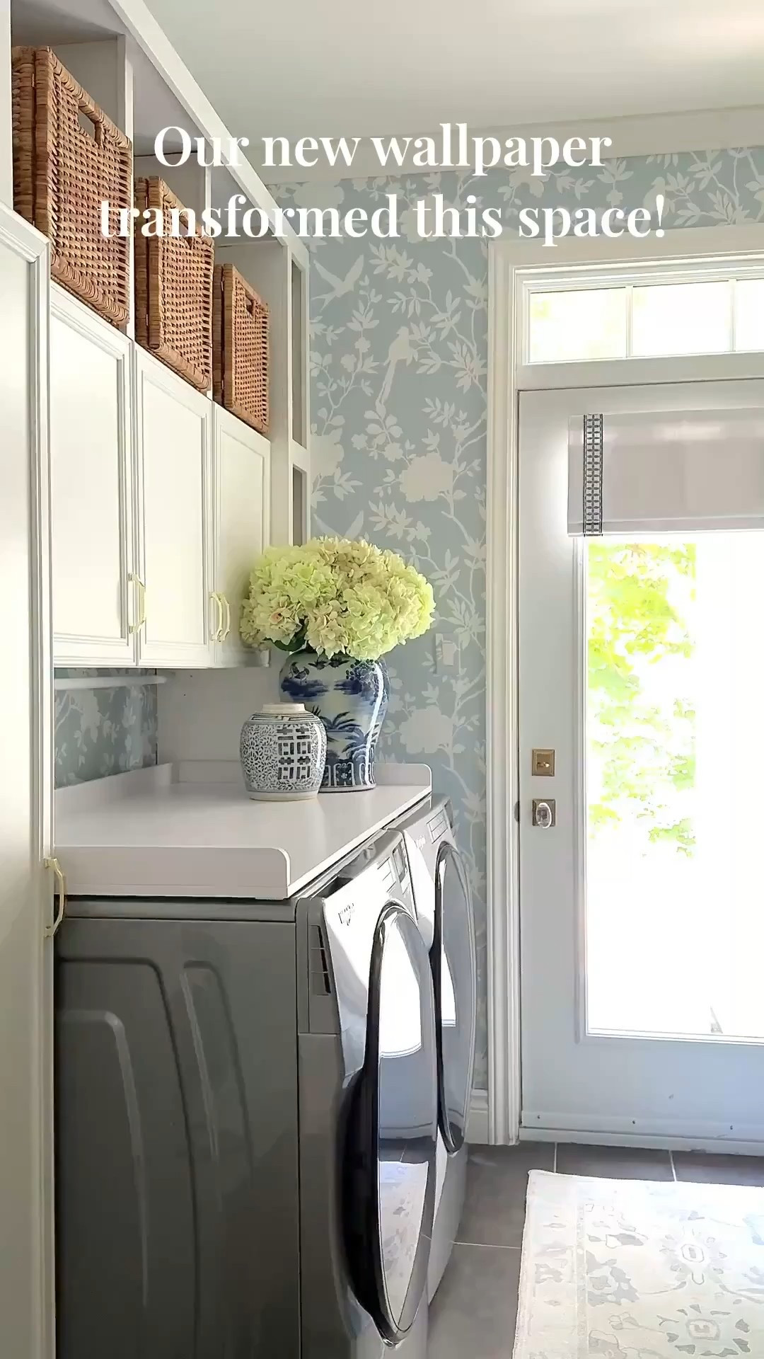 Laundry room refresh sneak peek! We’ve added some very chic details to our laundry room - and this chic motorized shade from @twopagescurtains is the perfect finishing touch! I have these throughout our home and we love them so much. Just a click of a button for instant light control and privacy. Gorgeous trim detailing always adds the most chic touch. Stay tuned for the full reveal of this space coming soon! 💙Get 20% off with my code CITRINELIVING on anything from @twopagescurtains! DETAILS: Fabric: Liz linen Color: Snow White 1908-0 Trim: K62 Outside mount Liner: room darkening Size: 23x66” Motorized


#LTKHome #LTKSeasonal