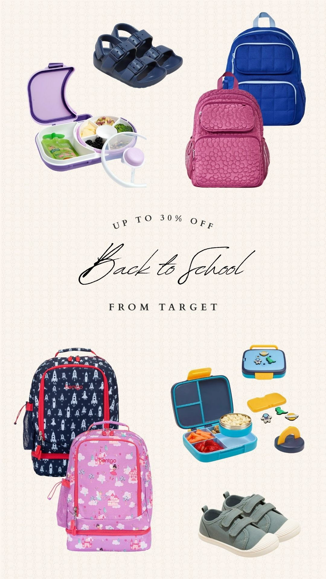 Target back to school finds - selects up to 30% off 

 

#LTKSaleAlert #LTKFindsUnder50 #LTKKids