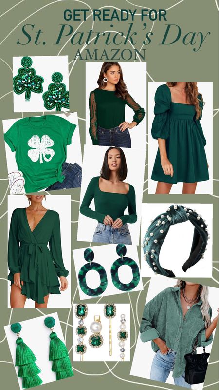 Get ready for St. Patrick’s Day! ☘️ all on Amazon 

#LTKunder50 #LTKSeasonal #LTKstyletip