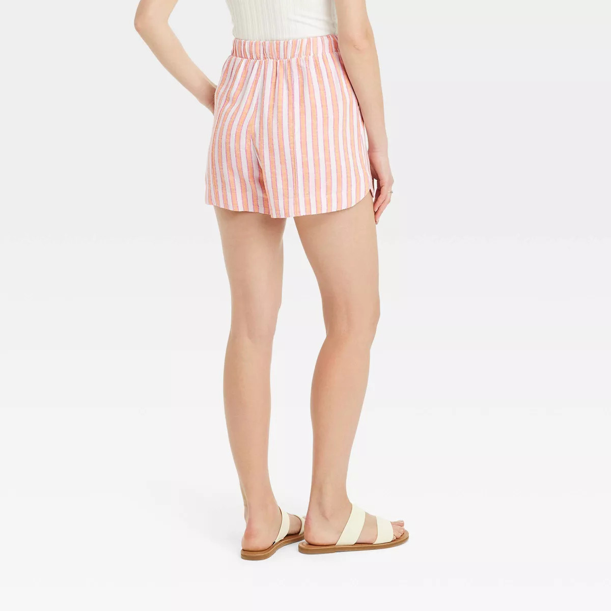 Women's High-Rise Linen Pull-On Shorts - Universal Thread™ | Target