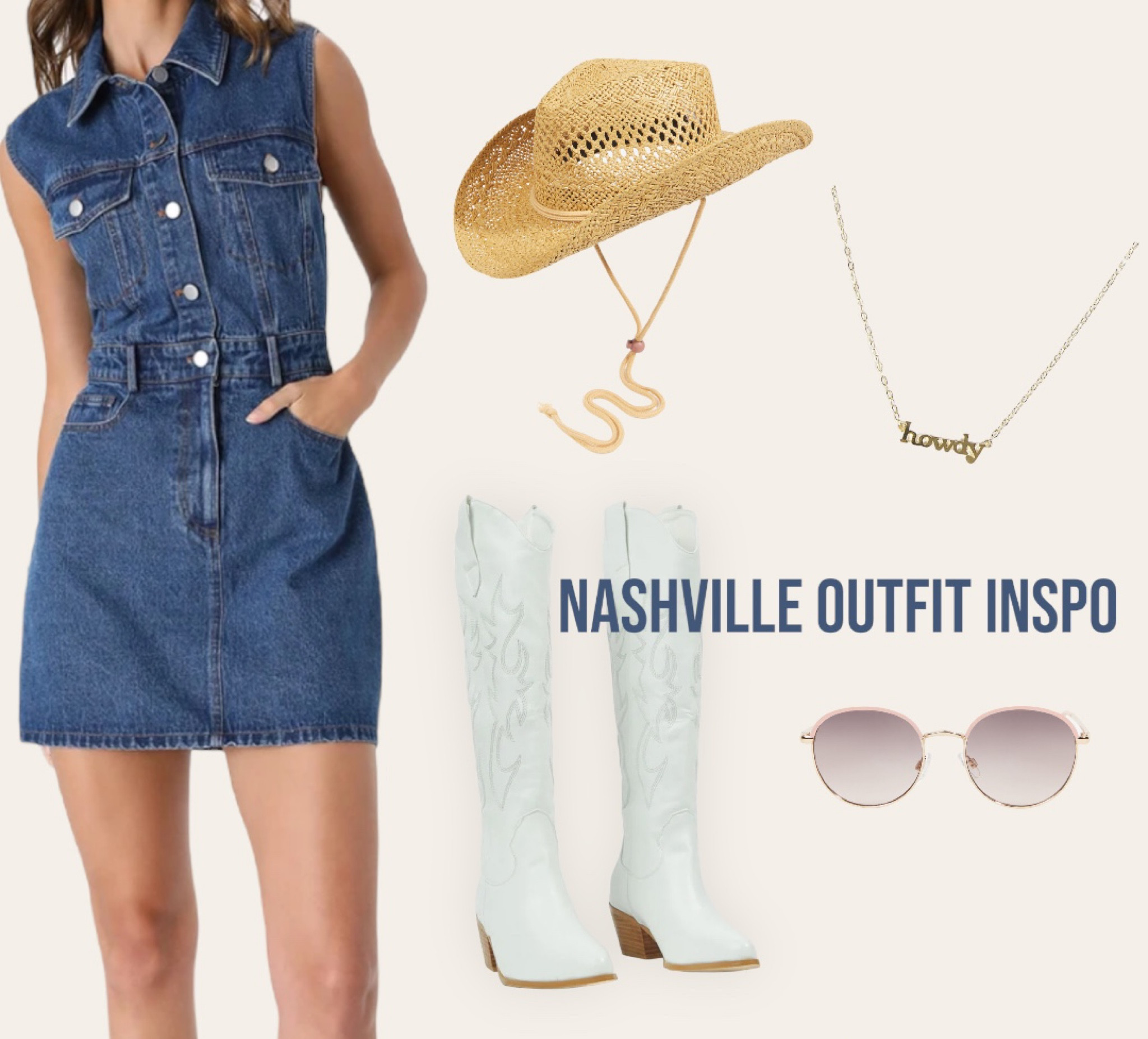Nashville Outfits
Western fashion 
Cowgirl
Cowboy 
Cowgirl straw hat 
Lulus dress
Altar’d State 
Nashville 

#LTKshoecrush #LTKstyletip #LTKunder100