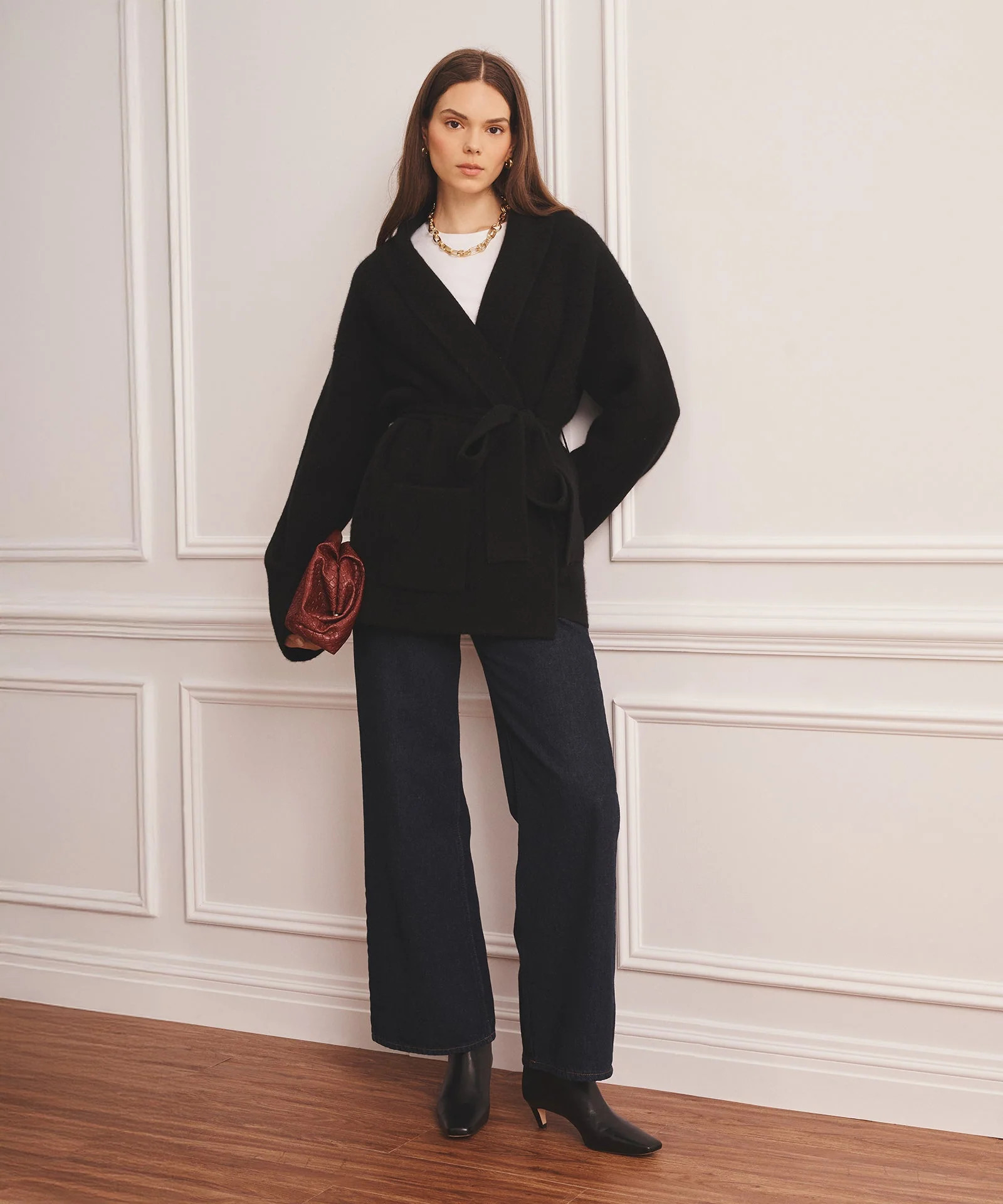 Super Luxe Cashmere Double Faced Shawl Collar Jacket | NAADAM