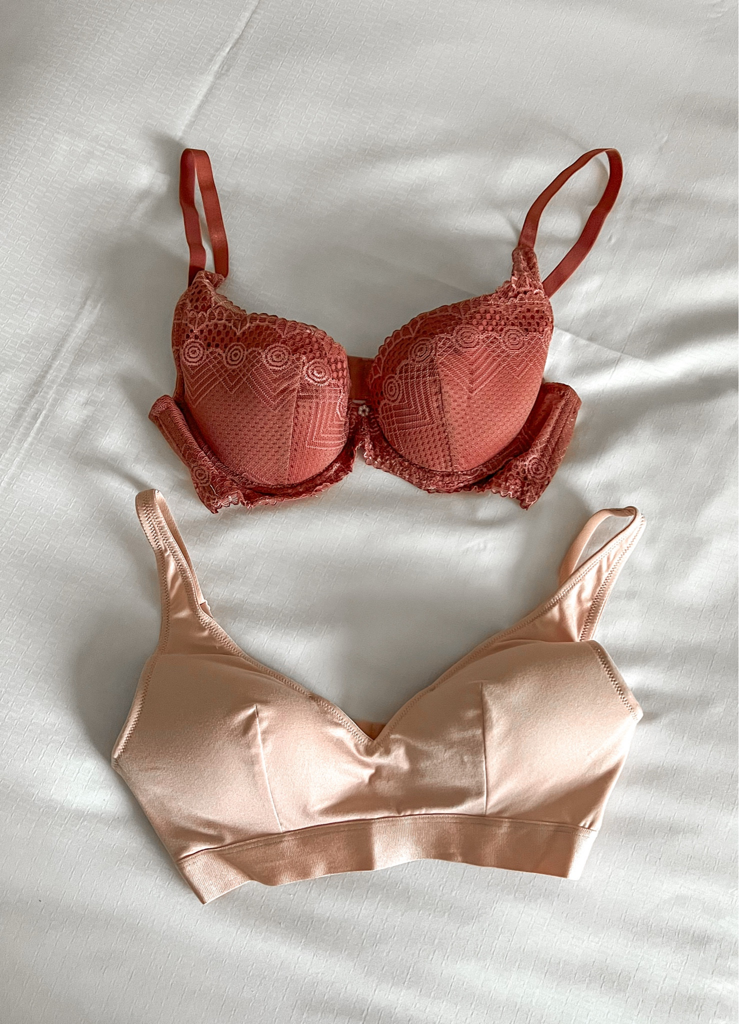 Pink bras for Breast Cancer Awareness month! Partnered with @thelittlebracompany to share some of their pink styles and bring awareness to breast cancer and the importance of early detection! 

These two styles I love. The Ellie bra is sexy but still comfortable, while the Jamie bra is perfect for everyday wear. 

#ad #breastcancerawareness #pinktober #thinkpink #thelittlebracompany #lingerie #liketkit 

#LTKFindsUnder100 #LTKStyleTip