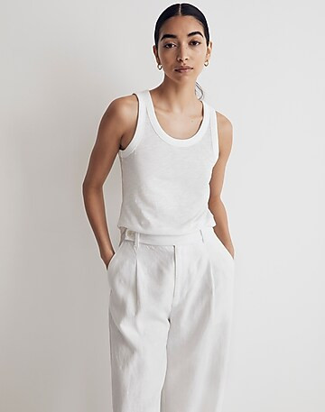 Whisper Cotton Scoopneck Tank Top | Madewell