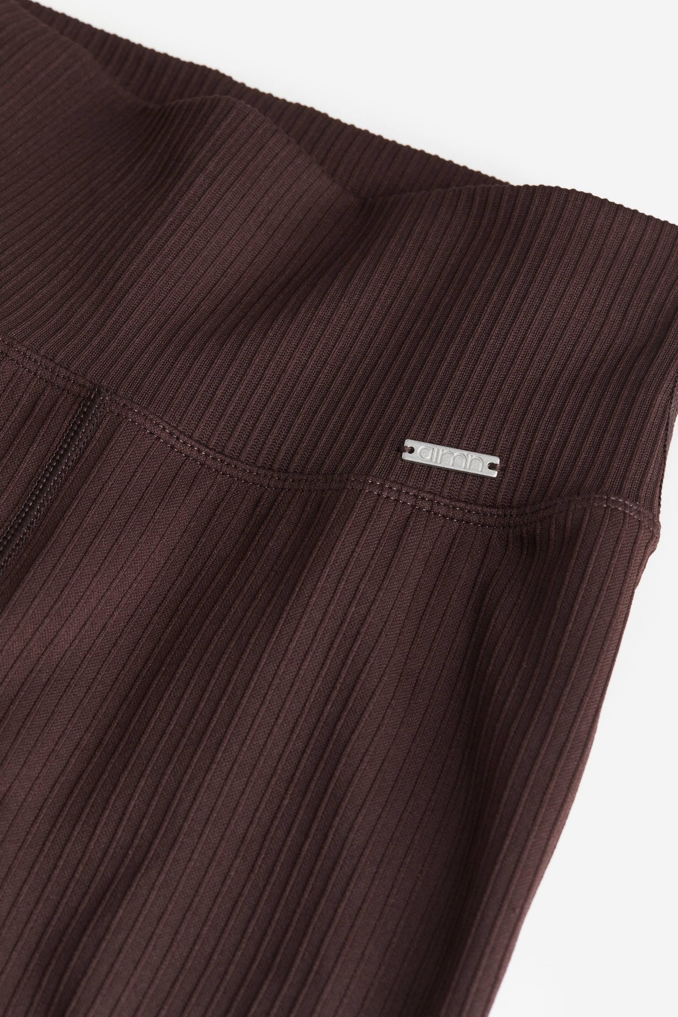 Ribbed Seamless Flare Petite Tights | H&M (DE, AT, CH, NL, FI)