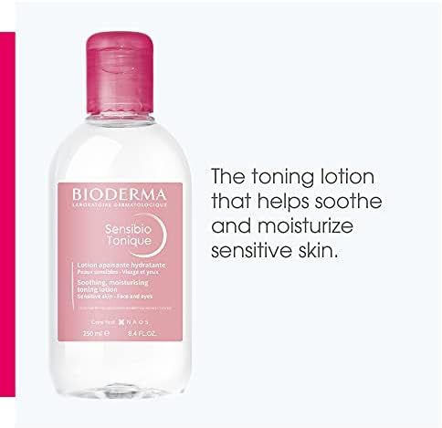 Bioderma - Face Toner - Sensibio - Skin Soothing and Moisturizing - Facial Toner for Sensitive Skin | Amazon (US)