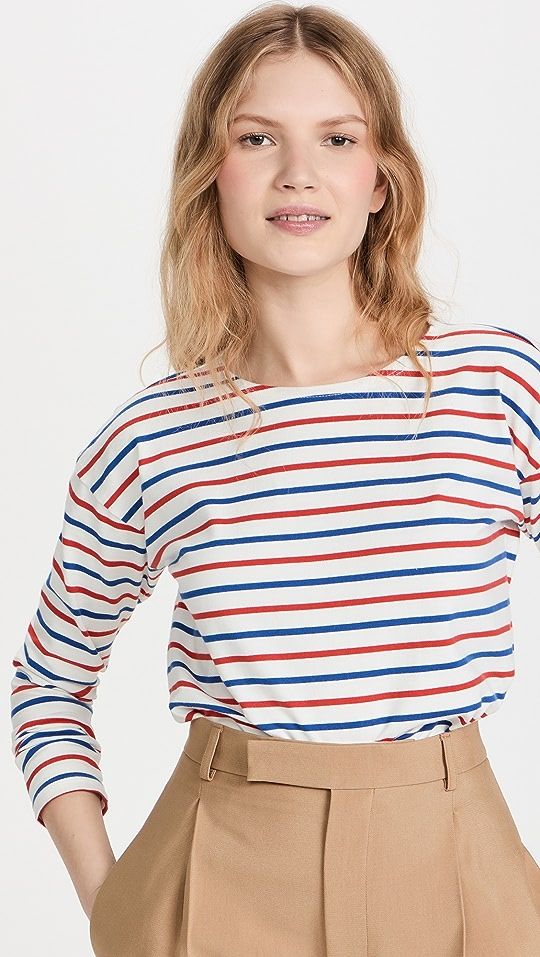 Long Sleeve Boyfriend Tee | Shopbop