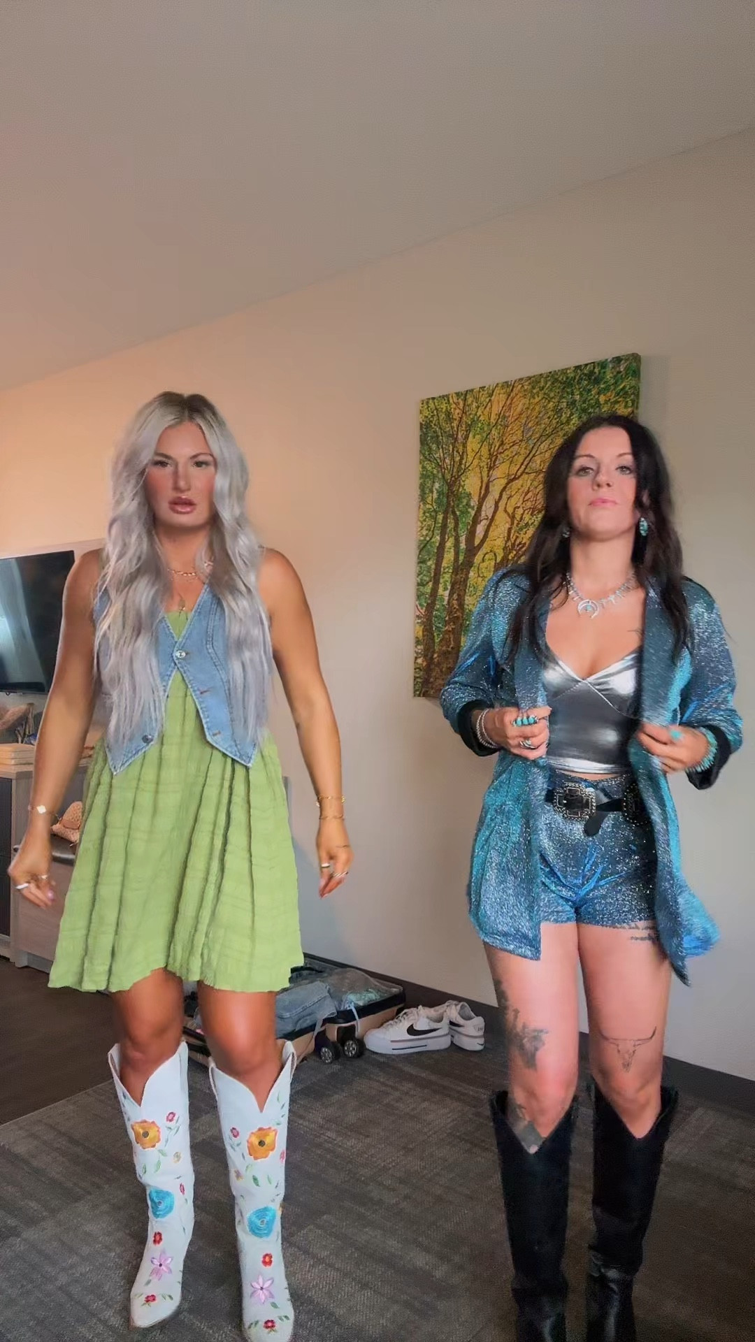 when people ask what kind of music my bestie & I listen to - I will just show them this video 🤪🪩🤠

#LTKShoeCrush #LTKStyleTip