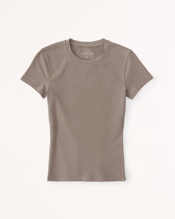 Essential Tuckable Baby Tee | Abercrombie & Fitch (US)