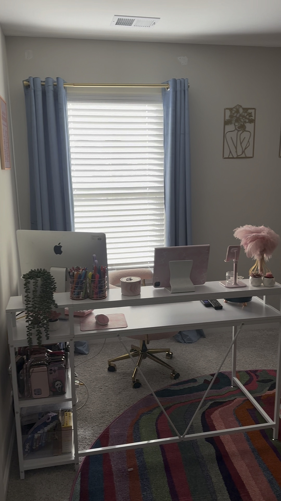 Having a clear, clean, comfy space to work is ideal for remaining productive 💕

#LTKhome