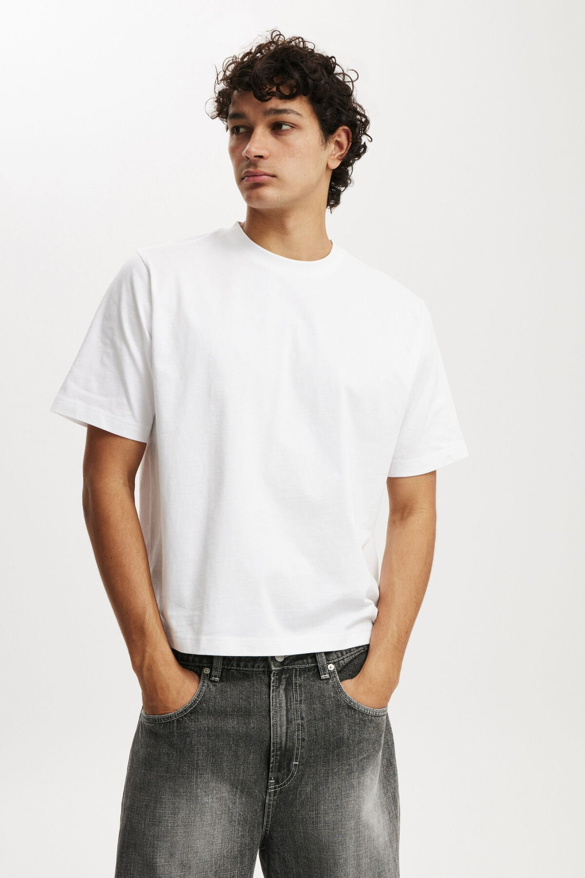 Cropped Fit T-Shirt | Cotton On (US)