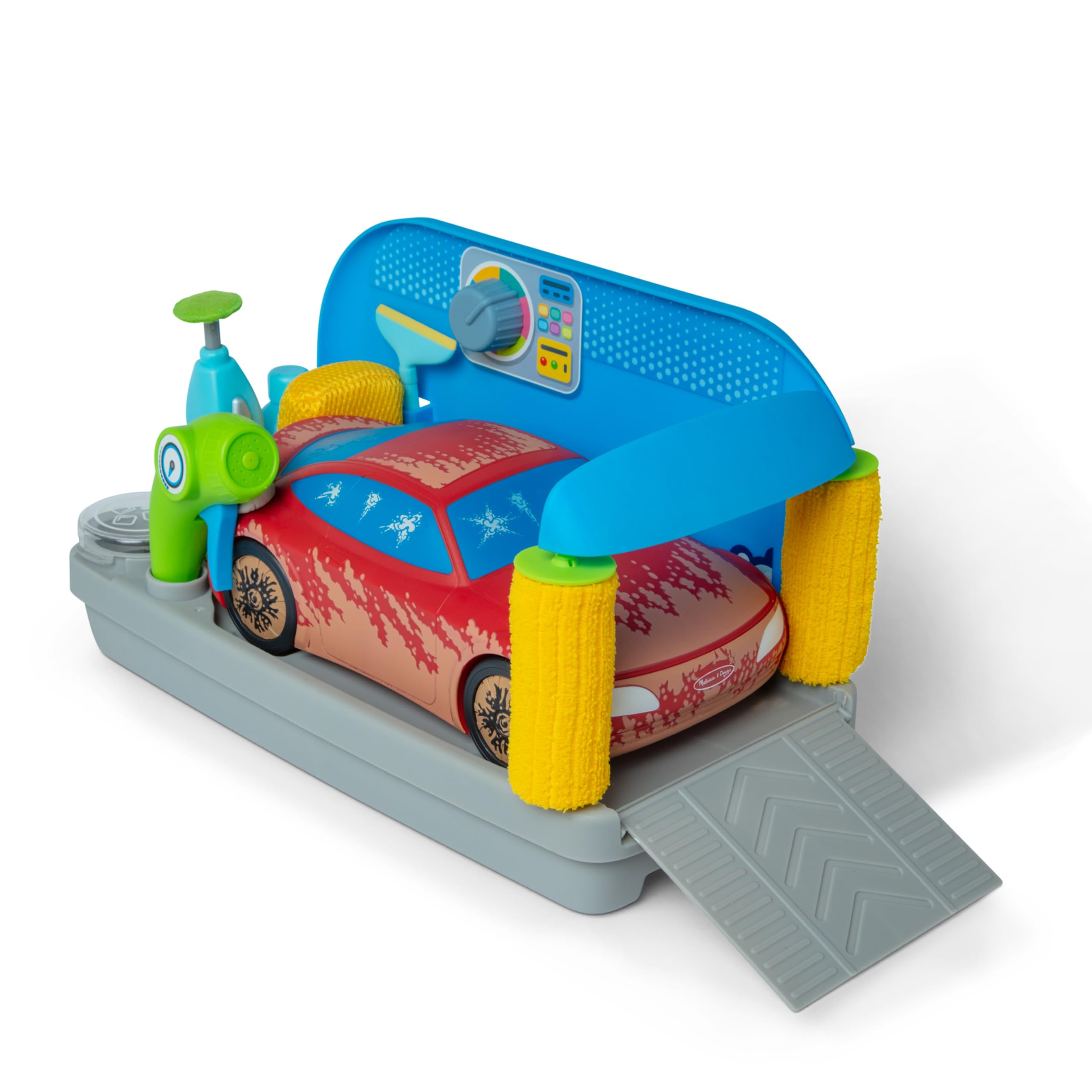 Melissa & Doug Spray & Shine Car Wash Color-Changing Water Toy Play Set Boys and Girls 3+ | Amazon (US)