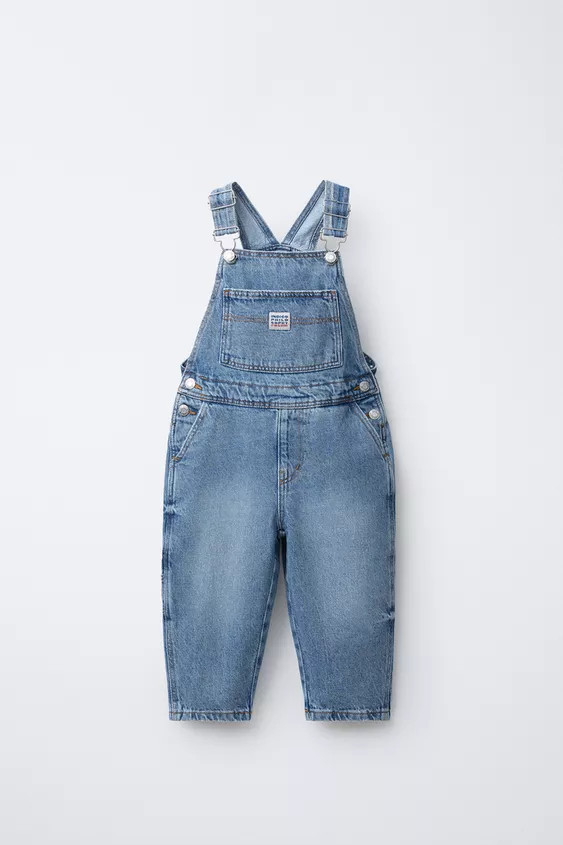 LONG DENIM OVERALLS | Zara US