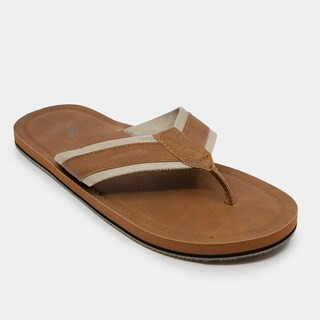 LOGO EMBOSSED THONG SANDALS | Nautica