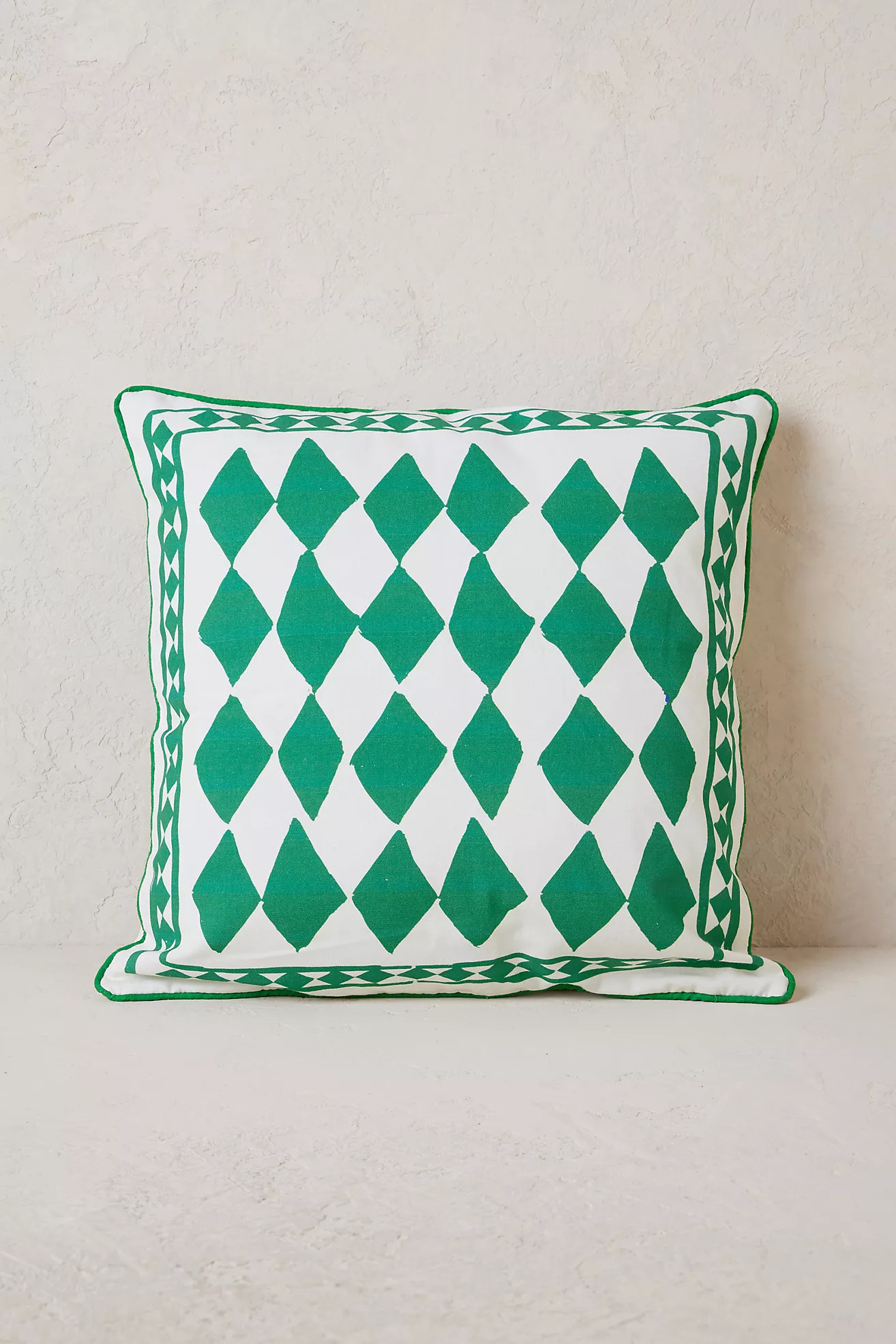 Jessica Russell Flint Diamond Cushion Cover | Anthropologie (UK)