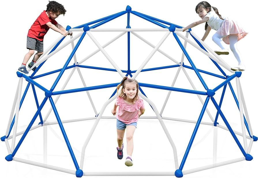 Merax Climbing Dome, Outdoor 11FT Dome Climber Play Den for Kids 3-10 Supporting 1000 lbs, Easy A... | Amazon (US)