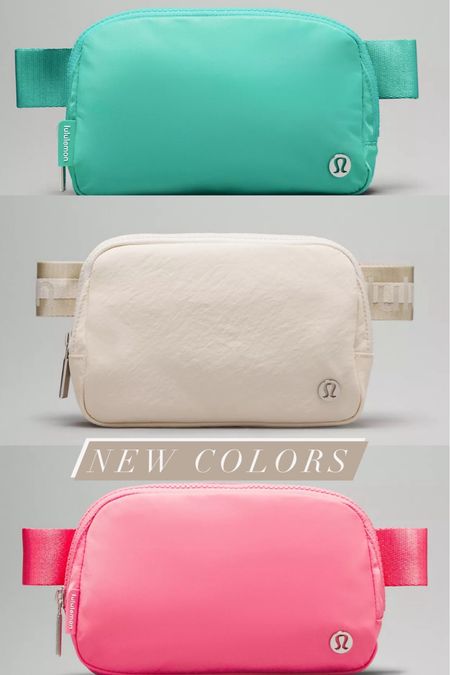 Fun new colors in the lululemon belt bags 
Travel bag 

#LTKGiftGuide #LTKOver40 #LTKTravel