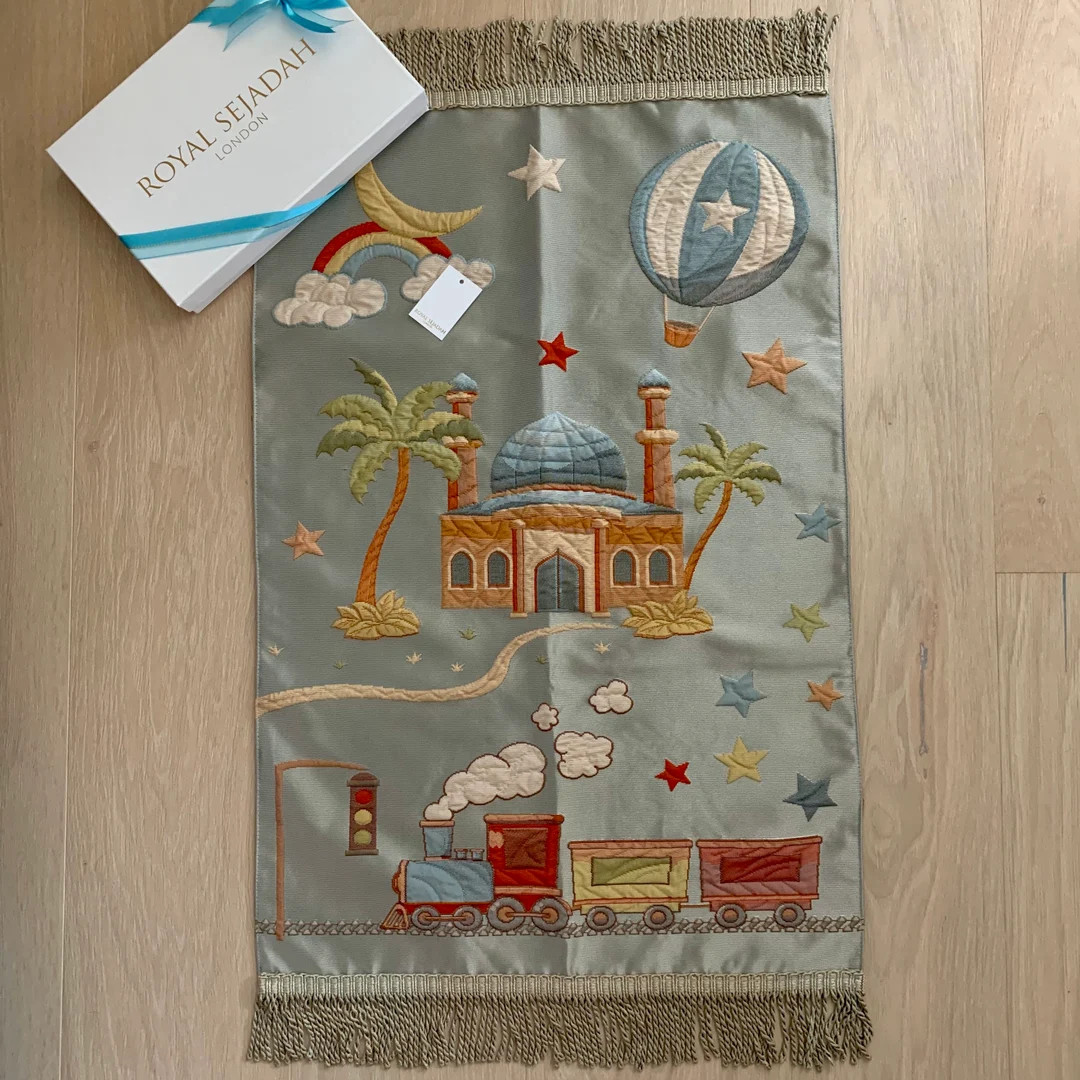 Royal Sejadah Kids' Luxury Prayer Mat Prayer Rug Janamaz High Quality, Luxury Unique Islamic Gift... | Etsy (US)
