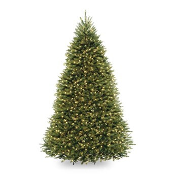 National Tree Company 9-ft Pre-lit Artificial Christmas Tree with Incandescent Lights | Lowe's