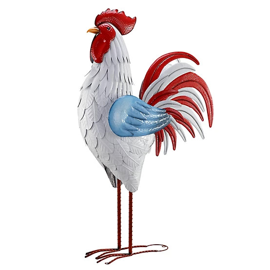 Red Shed Americana Metal Rooster Statue, 6 ft. | Tractor Supply