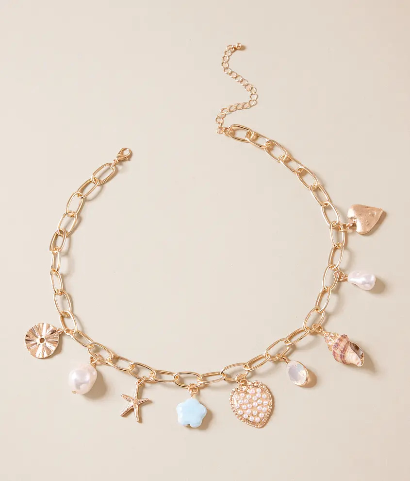 Beach Charm Necklace | Buckle